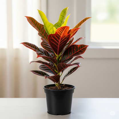 Indoor Croton Petra (Codiaeum Petra): 1-2 Feet Tall